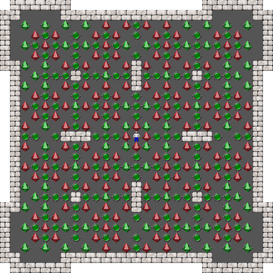 Sokoban Sasquatch 06 Arranged level 78